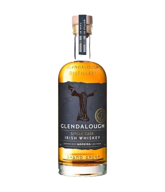 Glendalough Irish Whiskey Madeira Single Cask Finish, fles bij slijterij t Bockje in Bathmen