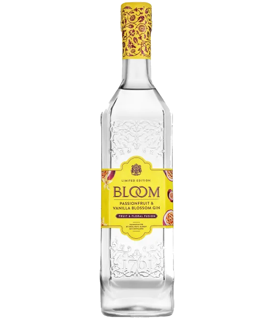 Bloom Limited Edition Passionfruit, fles bij slijterij t Bockje in Bathmen