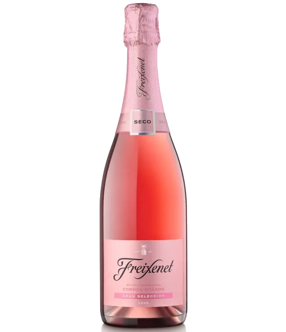 Freixenet Cordón Rosado Gran Seleccion, fles bij slijterij t Bockje in Bathmen