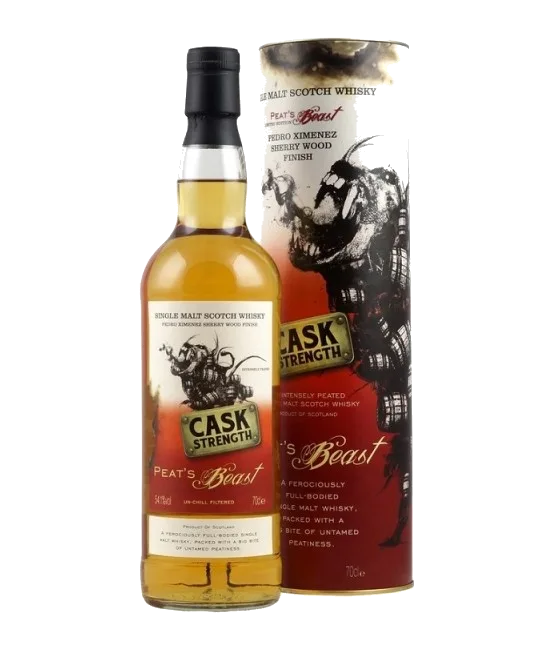 Peat`s Beast PX Batch strength, fles bij slijterij t Bockje in Bathmen