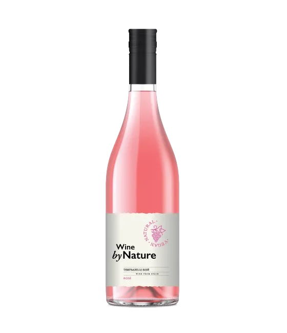 Wine by Nature Tempranillo Rose, fles bij slijterij t Bockje in Bathmen