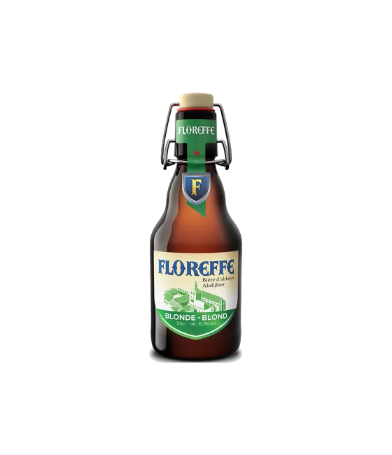 Floreffe Blond, fles bij slijterij t Bockje in Bathmen