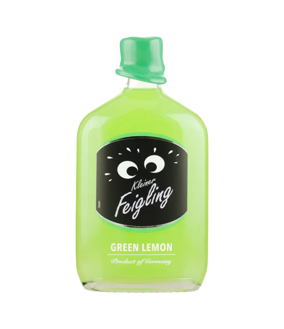 Feigling Green Lemon, fles bij slijterij t Bockje in Bathmen