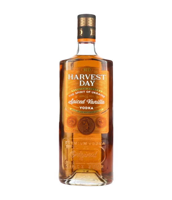 Harvest Day Vanilla Vodka, fles bij slijterij t Bockje in Bathmen