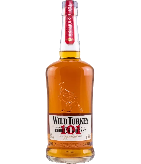 Wild Turkey 101 Proof Bourbon Kentucky Whiskey, fles bij slijterij t Bockje in Bathmen