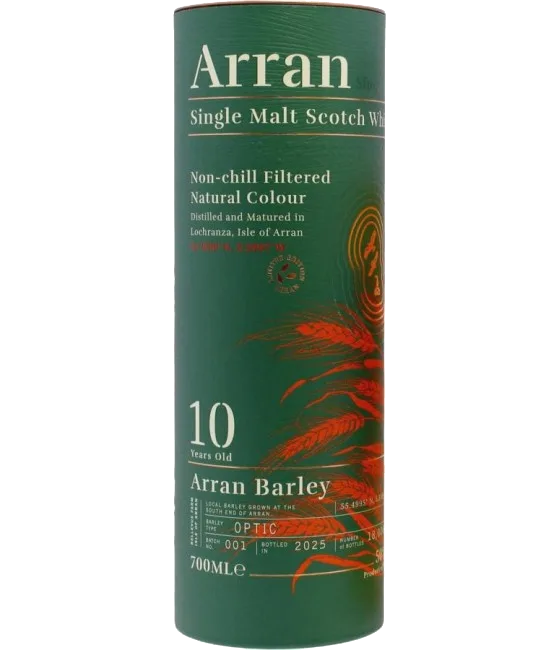 Arran Barley 10 Years Old, fles bij slijterij t Bockje in Bathmen