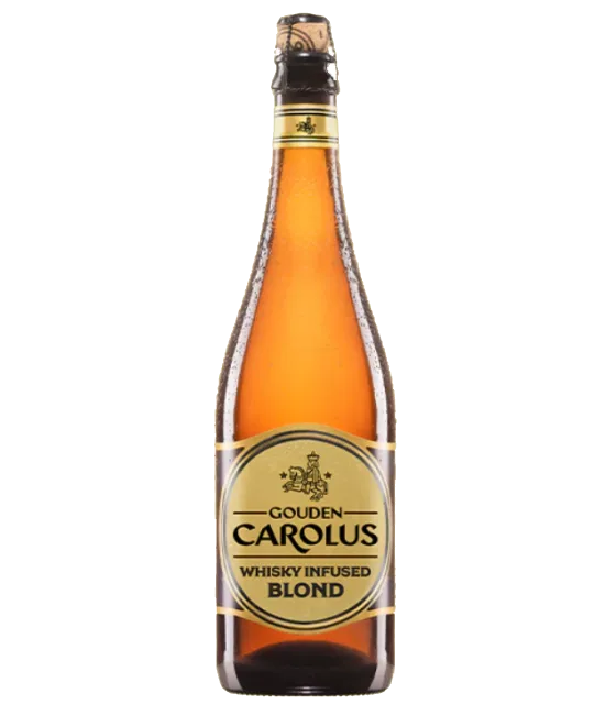 Gouden Carolus Blond Whisky Infused 75 cl, fles bij slijterij t Bockje in Bathmen