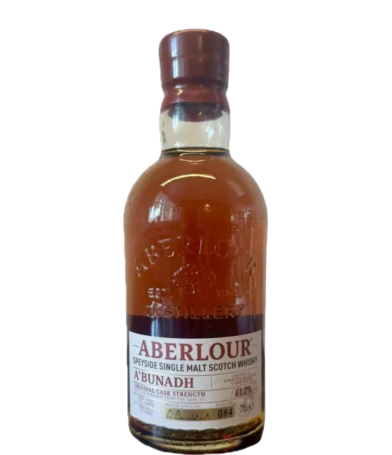 Aberlour A’Bunadh Cask Strength Batch #84, fles bij slijterij t Bockje in Bathmen