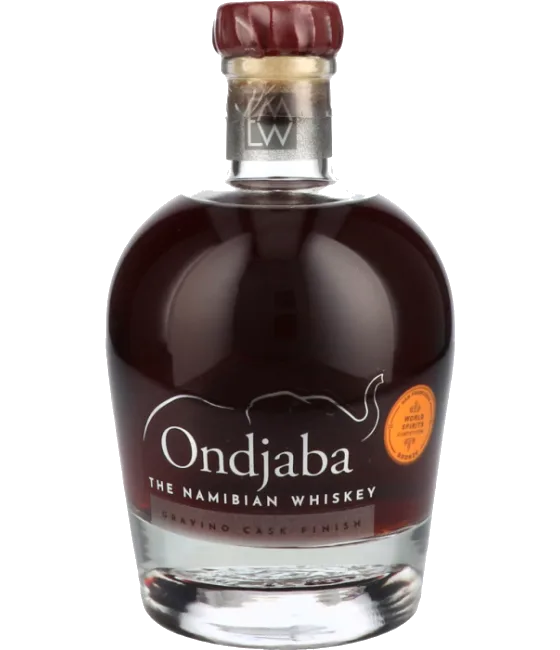 Ondjaba Gravino Cask Finish, fles bij slijterij t Bockje in Bathmen