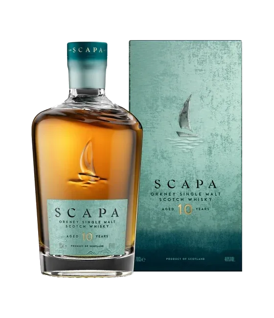 Scapa 10 Years Old, fles bij slijterij t Bockje in Bathmen