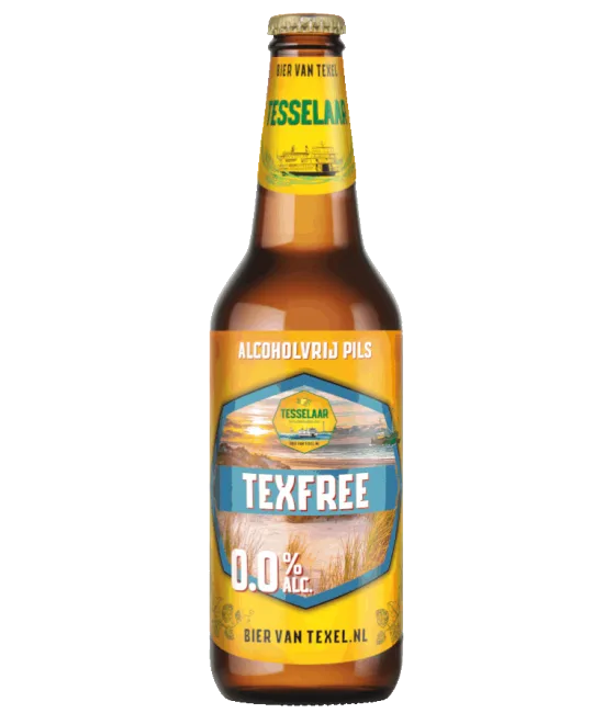 Tesselaar TexFree Pilsener 0.0%, fles bij slijterij t Bockje in Bathmen