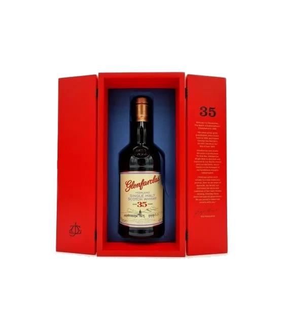 Glenfarclas 35 Years Old, fles bij slijterij t Bockje in Bathmen