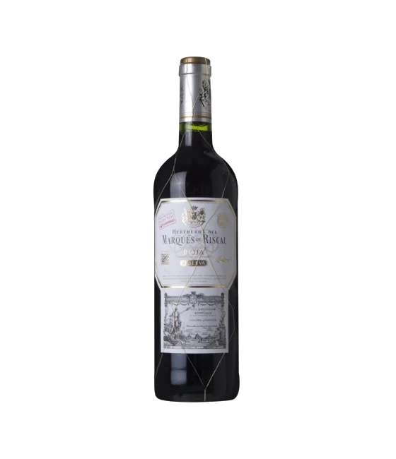MARQUES RISCAL Rioja Reserva, fles bij slijterij t Bockje in Bathmen