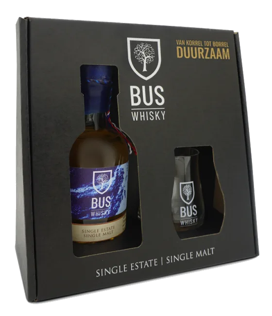 BUS GVP 20 cl + glas, fles bij slijterij t Bockje in Bathmen
