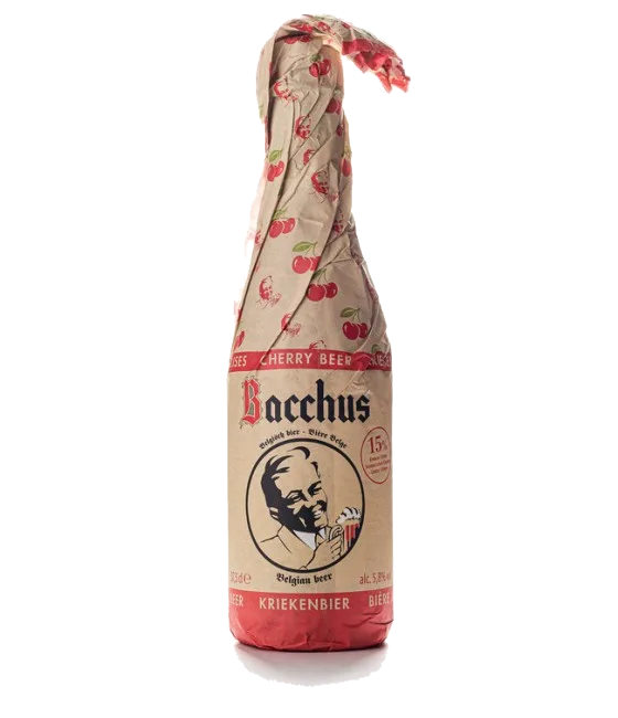 BACCHUS kriek, fles bij slijterij t Bockje in Bathmen