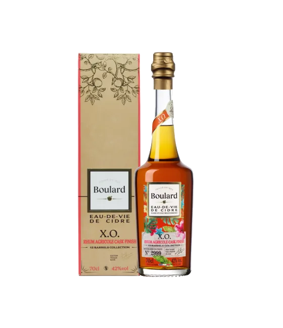 Boulard XO Calvados Rhum Cask Finish, fles bij slijterij t Bockje in Bathmen