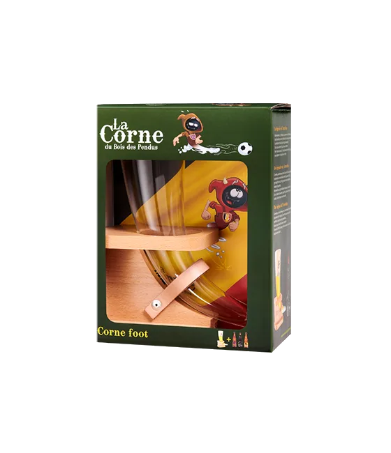 La Corne du Bois des Pendus Kadoverpakking 3x33cl met Hoornglas, fles bij slijterij t Bockje in Bathmen