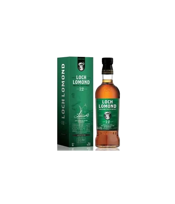 Loch Lomond 12YO Louis Oosthuizen Limited Edition, fles bij slijterij t Bockje in Bathmen