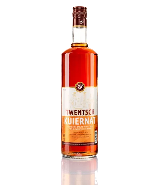 Twentsch Kuiernat, fles bij slijterij t Bockje in Bathmen
