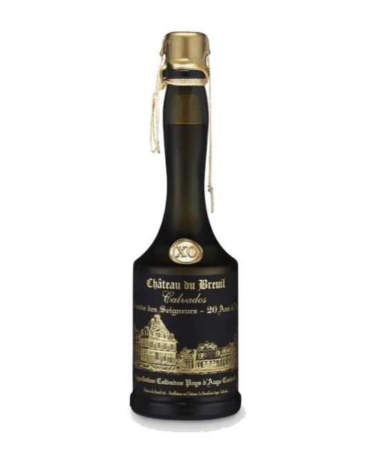 Château du Breuil Calvados XO 20 Ans, fles bij slijterij t Bockje in Bathmen