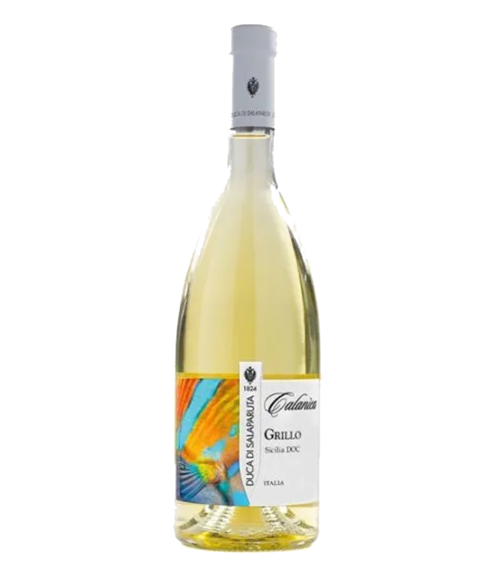 Duca di Salaparuta Grillo, fles bij slijterij t Bockje in Bathmen