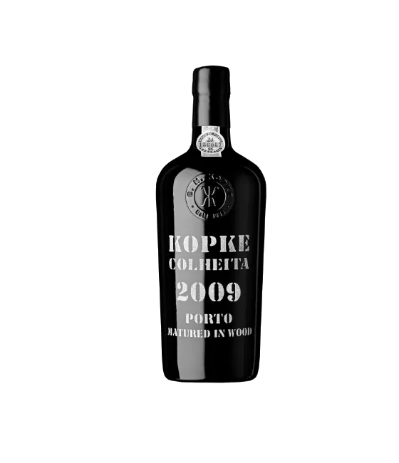 Kopke Colheita 2009, fles bij slijterij t Bockje in Bathmen