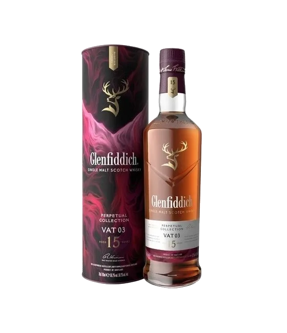 Glenfiddich Perpetual Collection Vat 03, fles bij slijterij t Bockje in Bathmen