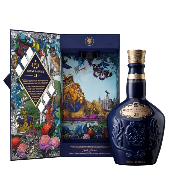 Chivas Regal Royal Salute 21 Years Old The Signature Blend