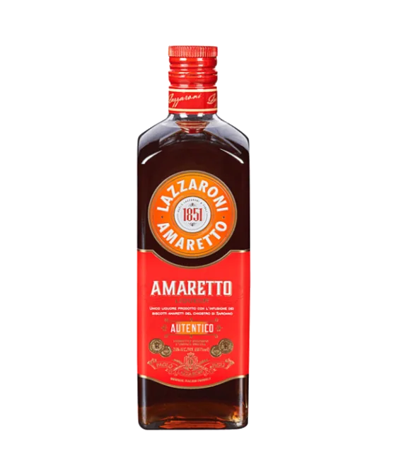 Amaretto Lazzaroni, fles bij slijterij t Bockje in Bathmen