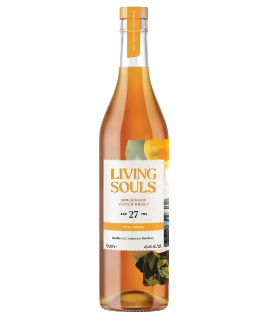 Living Souls Dumbarton 27 Years Old, fles bij slijterij t Bockje in Bathmen