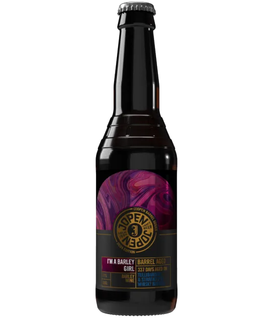 Jopen I’m a Barley Girl Barrel Aged Tullibardine & Strathclyde, fles bij slijterij t Bockje in Bathmen