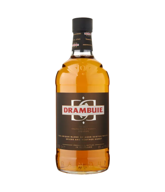 Drambuie, fles bij slijterij t Bockje in Bathmen