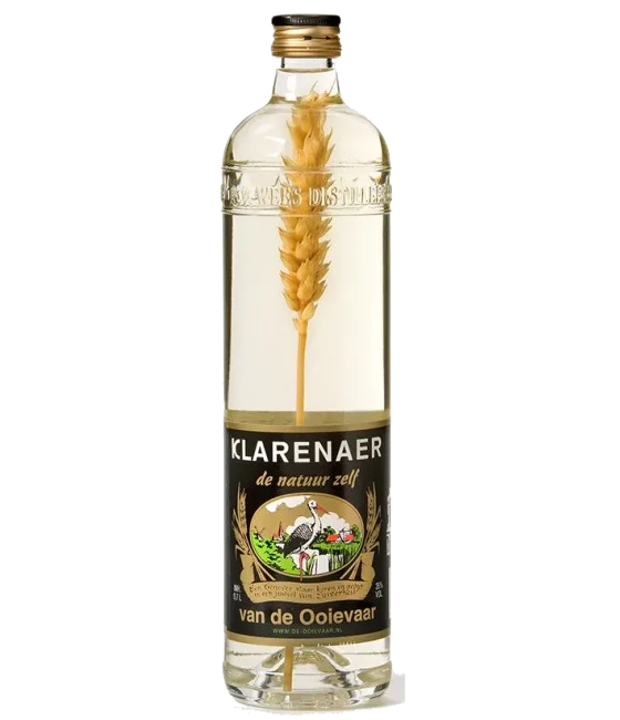 Klarenaer – Graangenever, fles bij slijterij t Bockje in Bathmen