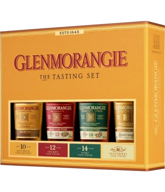 Glenmorangie Taster 4-Pack, fles bij slijterij t Bockje in Bathmen