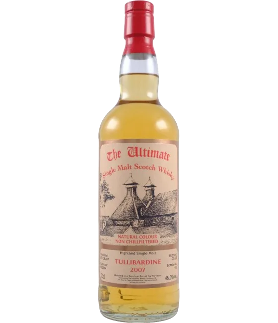 The Ultimate Tullibardine 2007 15 Years Old, fles bij slijterij t Bockje in Bathmen