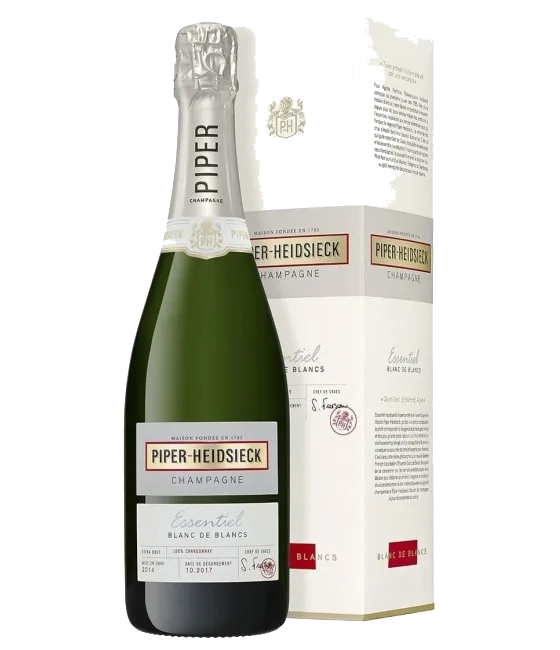 Piper-Heidsieck Essentiel Blanc de Blancs, fles bij slijterij t Bockje in Bathmen