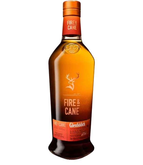 Glenfiddich Experimental Series #4 Fire & Cane, fles bij slijterij t Bockje in Bathmen