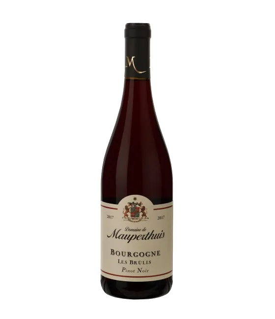 Domaine de Mauperthuis Bourgogne Pinot Noir, fles bij slijterij t Bockje in Bathmen
