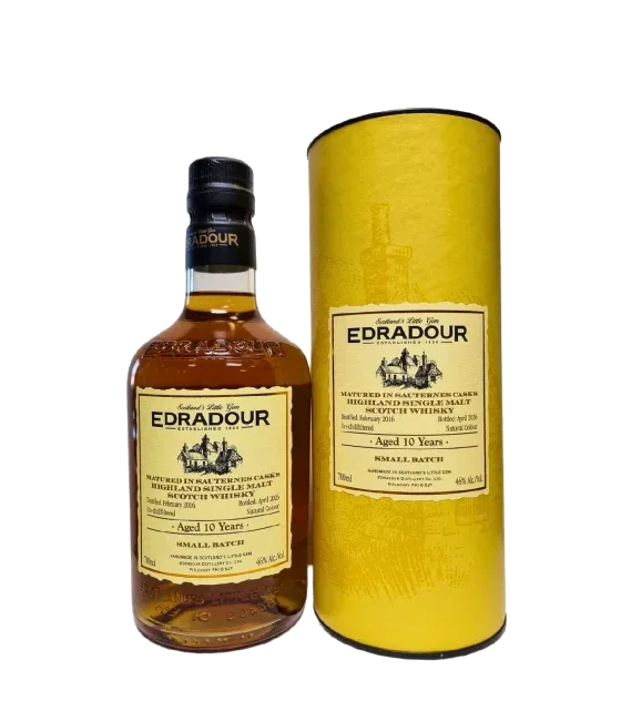 Edradour 2016 Small Batch Sauternes Cask Matured, fles bij slijterij t Bockje in Bathmen