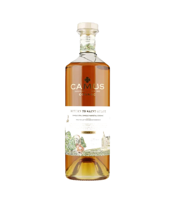 Camus Cognac Return to Saint-Aulaye, fles bij slijterij t Bockje in Bathmen