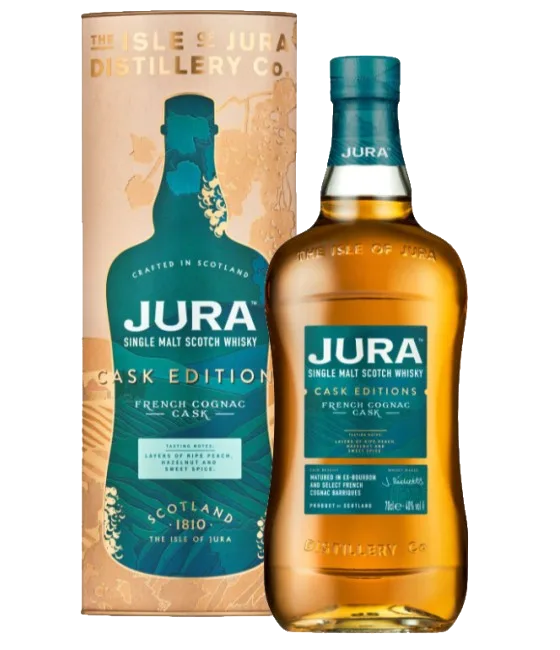 Jura Cask Editions French Cognac Cask, fles bij slijterij t Bockje in Bathmen