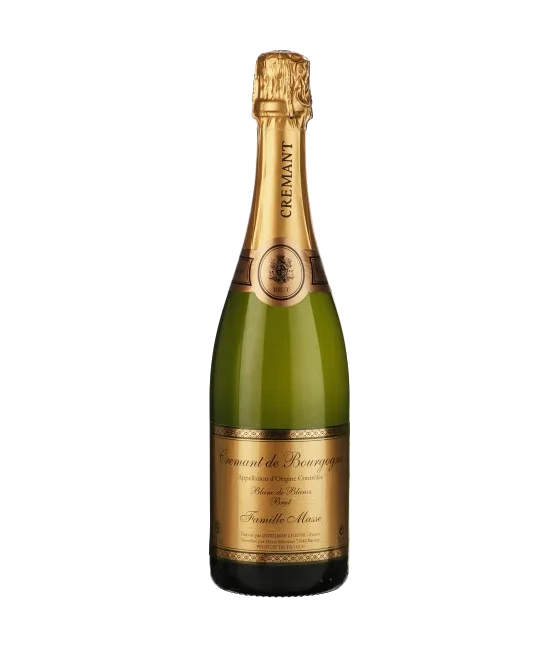 Masse Cremant De Bourgogne Brut, fles bij slijterij t Bockje in Bathmen