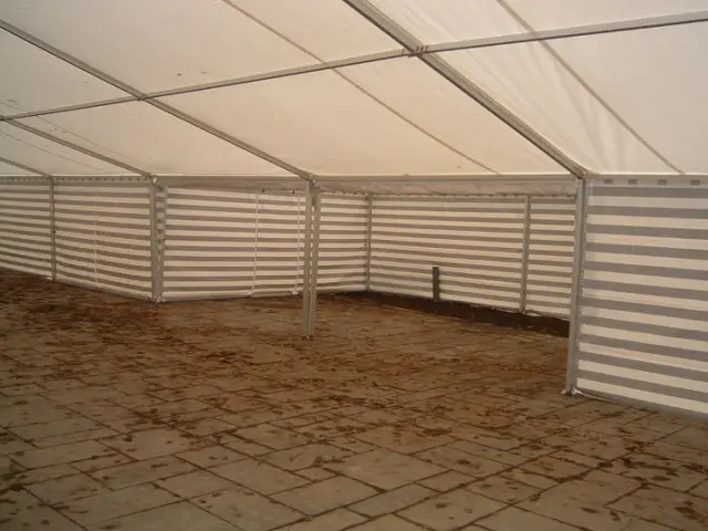 Foto van partytenten van 3 meter breed, foto 6 van 11