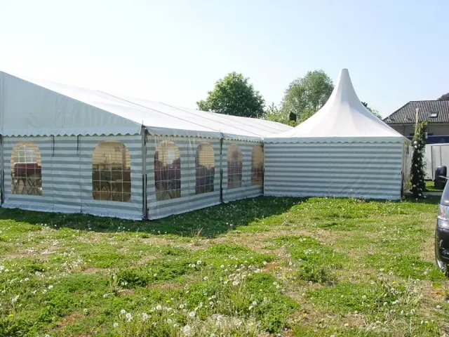 Pagodetent 5 × 5 meter, foto 7 van 8