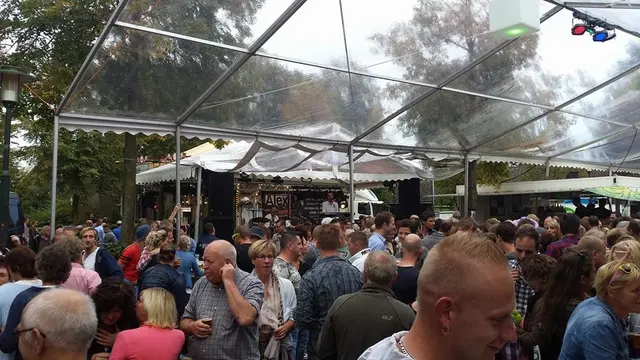 Partytent met transparant dak, foto 8 van 8
