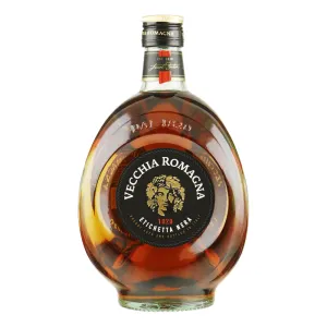 Vecchia Romagna Etichetta Nera met glas