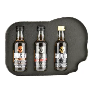 Smokehead Regular, High Voltage en Rum Rebel